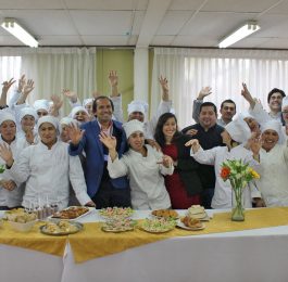 Grupo de alumnos Ayudantes de Cocina